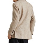 Brunello Cucinelli Beige Cashmere Blazer