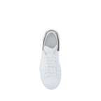 Alexander McQueen White Calf Leather Bos Taurus Platform Sneakers