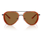 Emporio Armani Black Metal Sunglasses