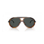 Emporio Armani Brown Acetate Sunglasses