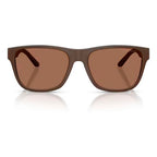 Emporio Armani Brown Acetate Sunglasses