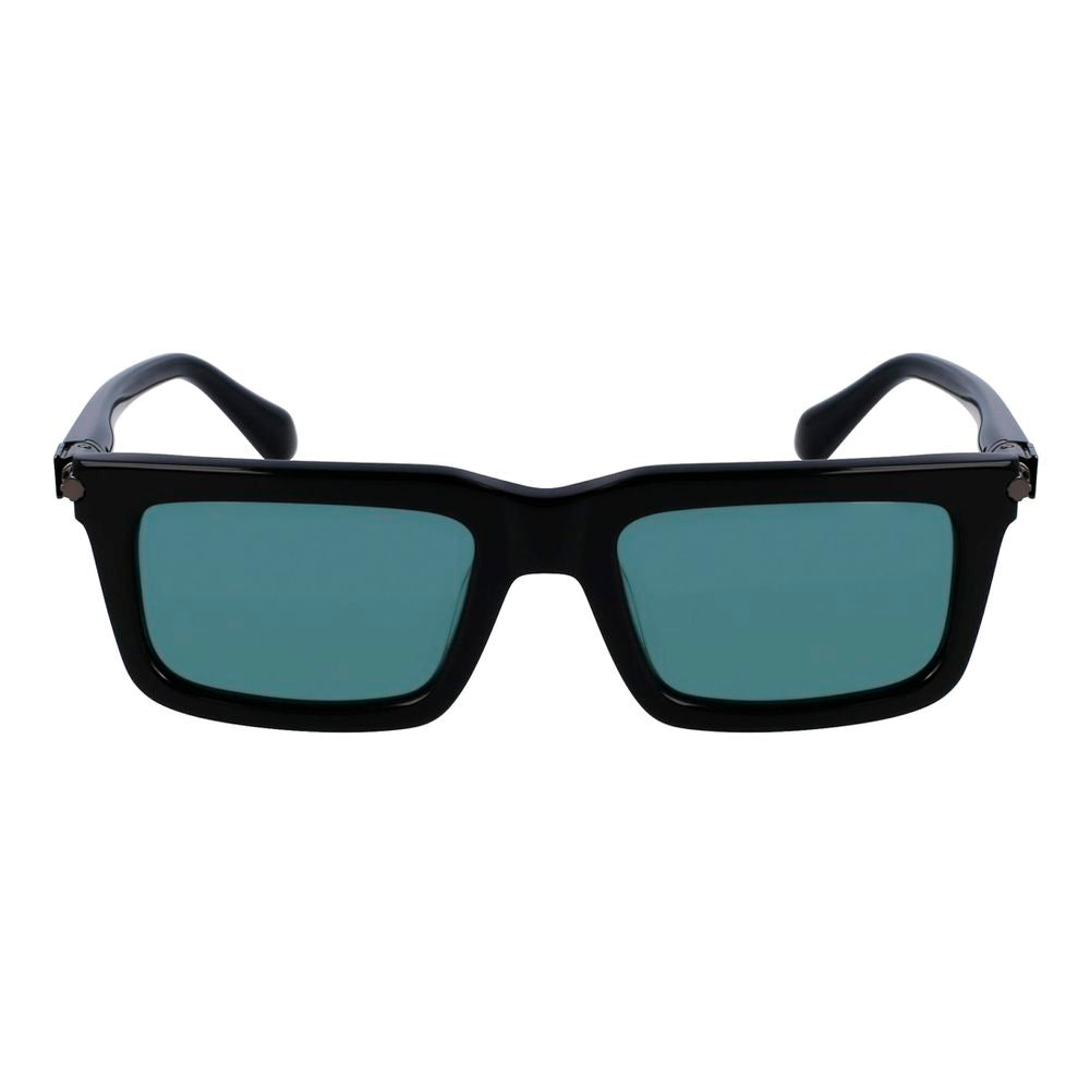 Ferragamo Black Acetate Sunglasses
