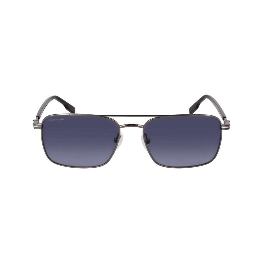 Lacoste Gray Metal Sunglasses