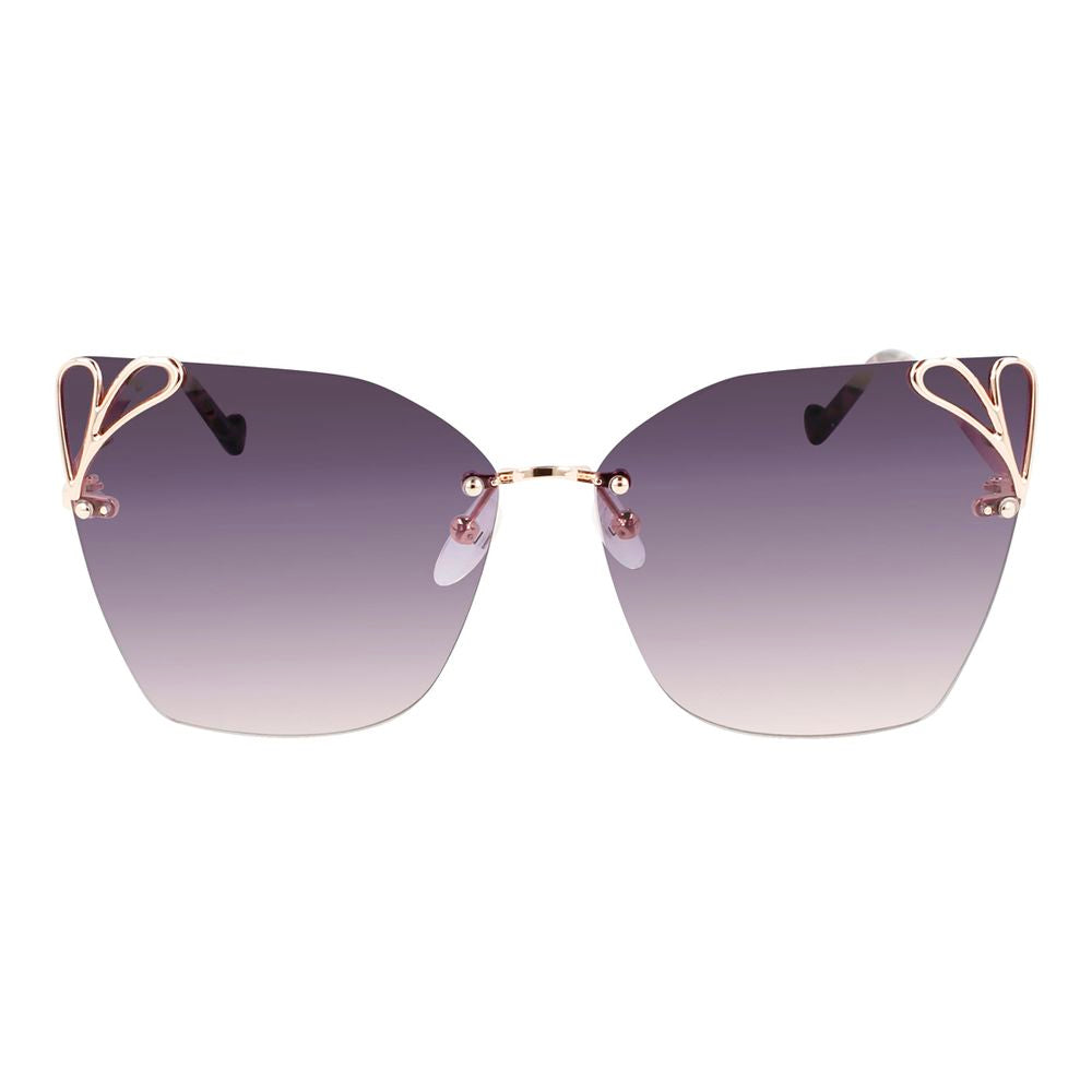 Liu Jo Gold Metal Sunglasses