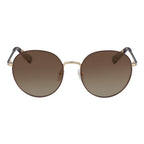 Longchamp Gold Metal Sunglasses