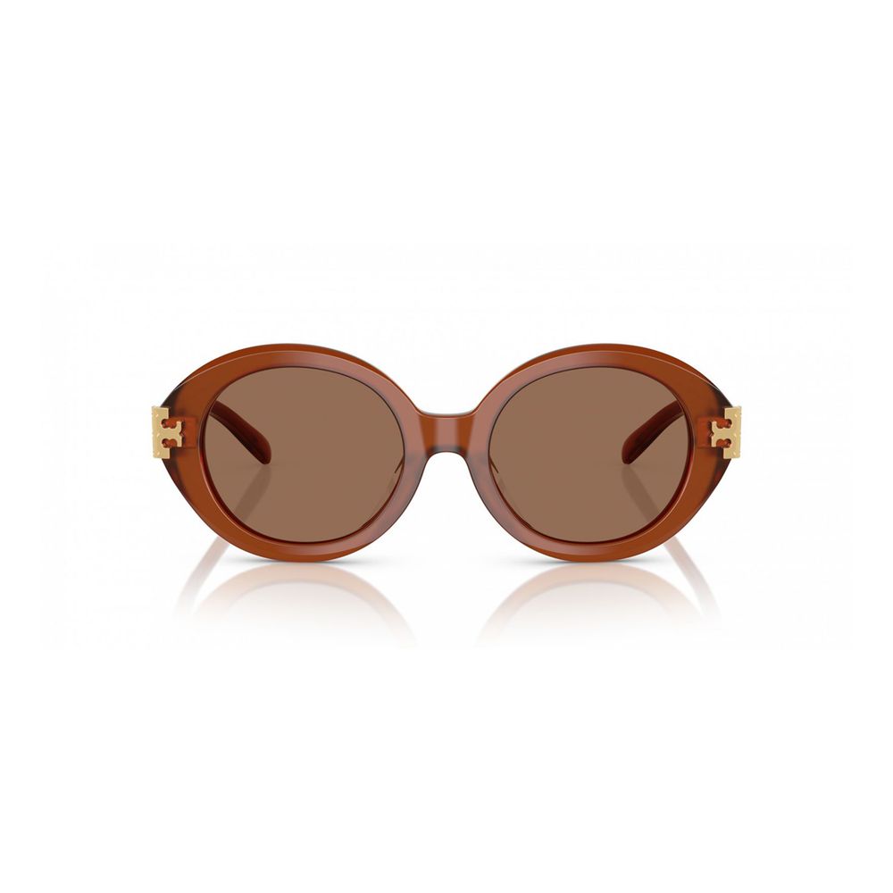 Tory Burch Brown Acetate Sunglasses