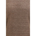 Brunello Cucinelli Brown Linen T-Shirt