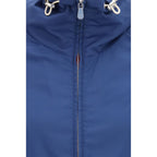 Brunello Cucinelli Blue Polyester Shell Jacket