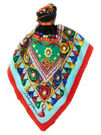 Dolce & Gabbana Multicolor Silk Scarf