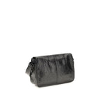 Balenciaga Black Lamb Ovis Aries Aries Shoulder Bag