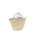 Jacquemus Beige Raffia Handbag