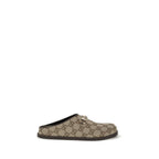 Gucci Beige Rubber Mules