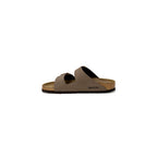 Birkenstock Brown Synthetic Slippers