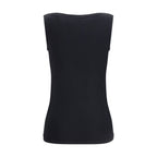 Wolford Black Modal Sleeveles T-Shirt