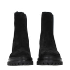 Gianvito Rossi Black Leather Ankle Boots