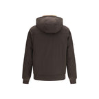 Brunello Cucinelli Brown Polyamide Shell Jacket
