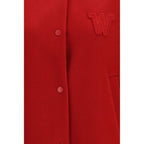 Max Mara Multicolor Wool Oves Aries Bomber