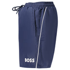 Hugo Boss Blue Polyester Men's Swimwear