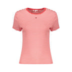 Tommy Hilfiger Red Cotton Women's T-Shirt