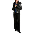 Morgan De Toi Black Polyethylene Full-Length Jacket