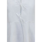Ganni White Cotton Blouse