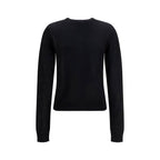 Ganni Black Cotton Cardigan