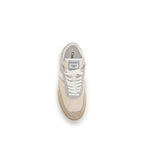 Chloé Gray Calf Leather Bos Taurus Athletic Sneakers