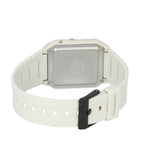 Casio White Resin Digital Watch