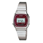 Casio Silver Stainless Steel Digital Watch
