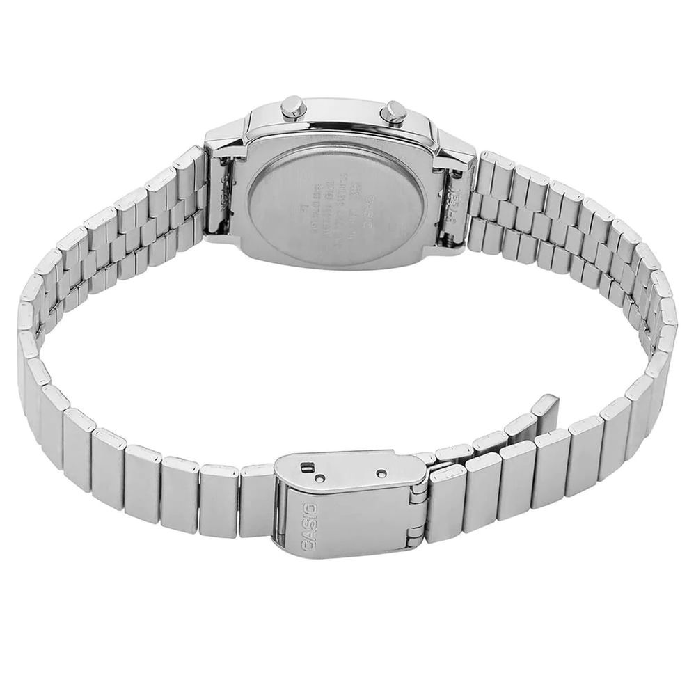 Casio Silver Stainless Steel Digital Watch