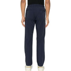Herno Blue Elastane Casual Pants