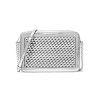 Michael Kors Gray Canvas Crossbody Bag