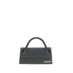 Jacquemus Black Calf Leather Bos Taurus Handbag