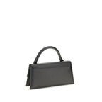 Jacquemus Black Calf Leather Bos Taurus Handbag