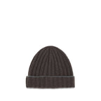 Brunello Cucinelli Brown Cashmere Beanie