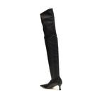 Proenza Schouler Black Polyurethane Over The Knee