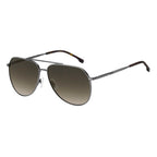 Hugo Boss Gray Metal Sunglasses