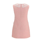 Self-Portrait Multicolor Polyester Casual Dress