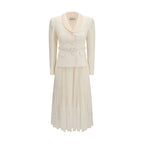 Self-Portrait Beige Polyester Cocktail Dress