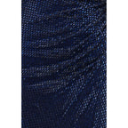 Self-Portrait Blue Polyester Cocktail Dress