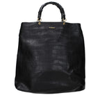 Jil Sander Black Leather Handbag