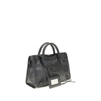 Balenciaga Gray Lamb Ovis Aries Aries Handbag
