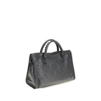 Balenciaga Gray Lamb Ovis Aries Aries Handbag