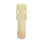 Self-Portrait Bicolor Viscose Cocktail Dress