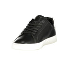 Calvin Klein Black Polyurethane Womens Sneaker