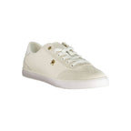 Tommy Hilfiger White Polyurethane Women's Sneaker