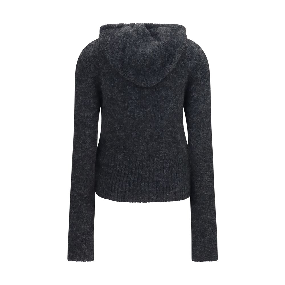 Our Legacy Gray Alpaca Vicugna Pacos Hoodie