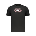 Calvin Klein Black Cotton Men's T-Shirt