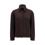 Lisa Yang Brown Cashmere Cardigan