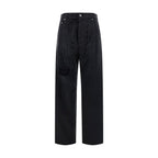 Golden Goose Black Cotton Casual Pants